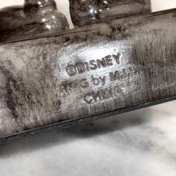 Vintage Disney Mickey Mouse Faux Marble Plastic Desk Set - Picture 8 of 9